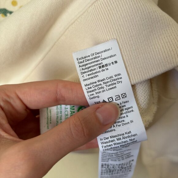 J. Crew Big Sky Graphic Cotton Terry Pullover Sweatshirt - Picture 10 of 13